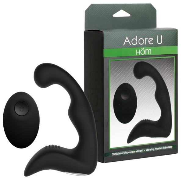 Stimulateur De Prostate Vibrant avec Télécommande - Adore U Höm
