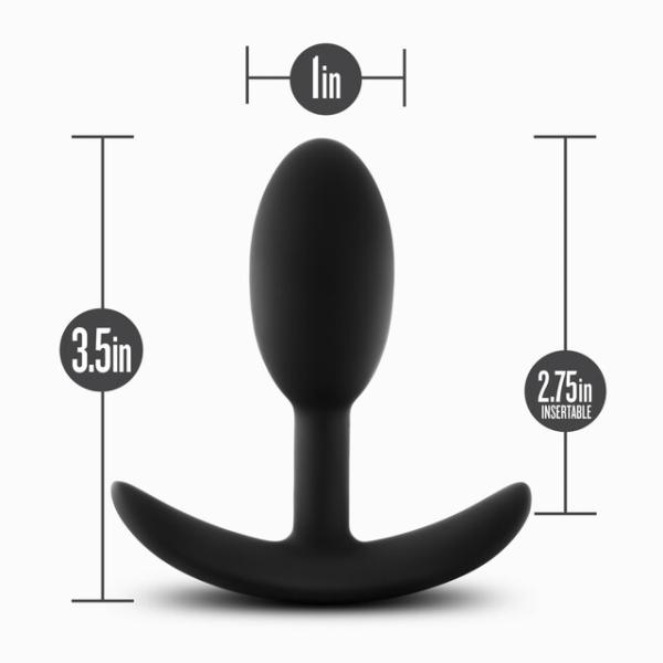 Vibra Slim Plug Small - Anal Adventures Platinum - Plug Anale - Blush – Image 5