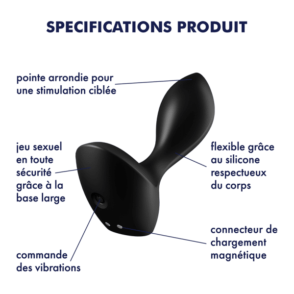 Backdoor Lover - Masseur Prostatique Rechargable - Satisfyer – Image 5
