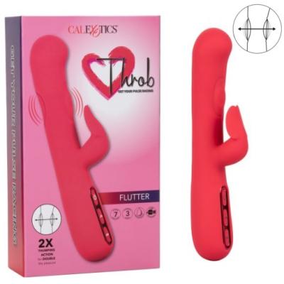 Flutter - Throb - Vibrateur Double Stimulation - California Exotics