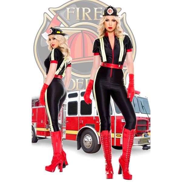 Hottest Firefighter - Costume de Pompière - 70894 - Music Legs