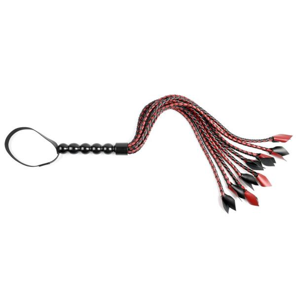 Braided Flogger - Saffron - Fouet - Sporsheets – Image 3