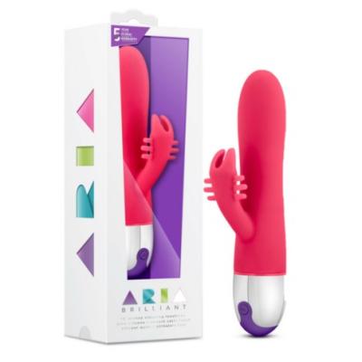 Brilliant - Aria - Vibrateur Double Stimulation - Blush