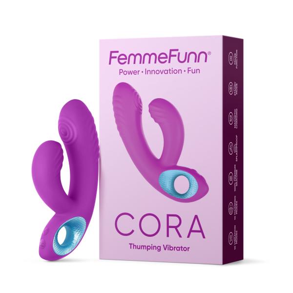 Cora - Vibrateur Double Stimulation Rechargeable - FemmeFunn – Image 5