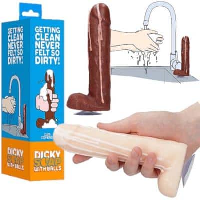 Dicky Soap with Balls - Savon Pénis - Shots