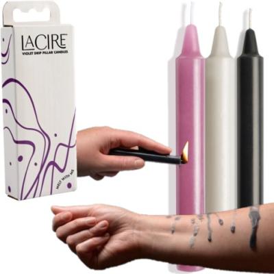 LaCire Drip Pillar Candles - Bougie BDSM - Sporsheets