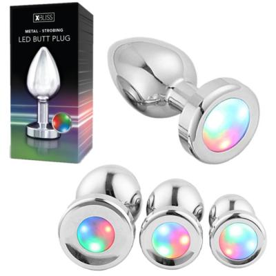 Led Butt Plug Strobing - Plug Anale avec Lumière - Xbliss