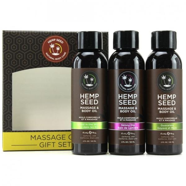 Massage Oil Gift Set - Ensemble Cadeau - Earthly Body