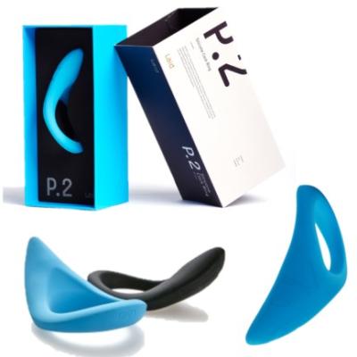 Le P.2 Silicone Cock Ring, fabriqué à 100 % en silicone de qualité, assure une expérience intime unique