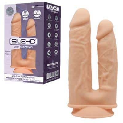 SilexD with Vibration Memory Silicone 8-7 Model 1 - Vibrateur Réaliste Rechargeable
