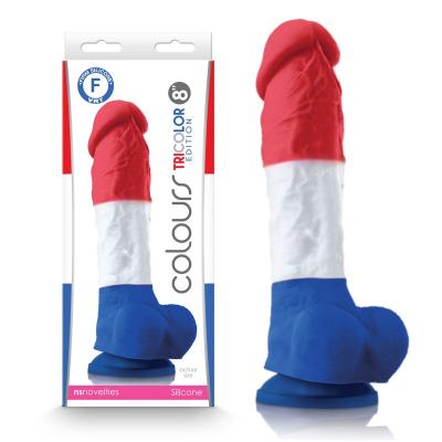 Tricolours Edition - Colours - Gode en Silicone - Ns Nolveties