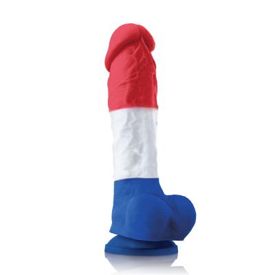 Tricolours Edition - Colours - Gode en Silicone - Ns Nolveties