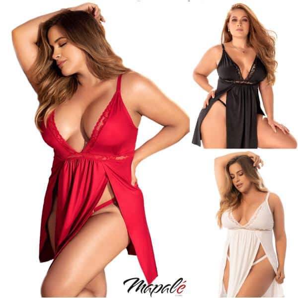 Babydoll - 7341X - Grande Taille - Mapalé