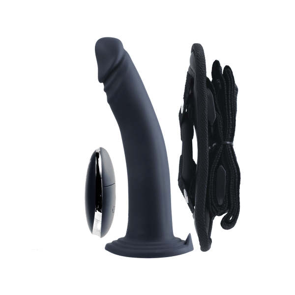 Diki Rechargeable Vibrating Strap-On - Ensemble de Harnais Vibrant - Vèdo – Image 4