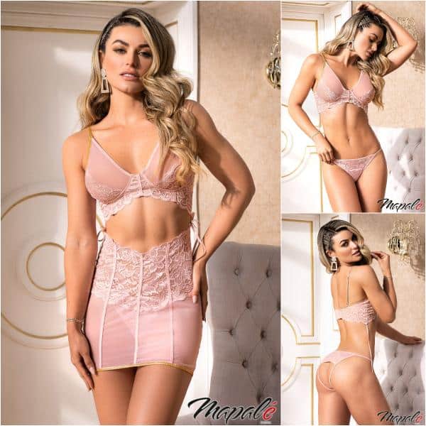 Ensemble 3pcs - 2en1 - 7374 - Mapalé