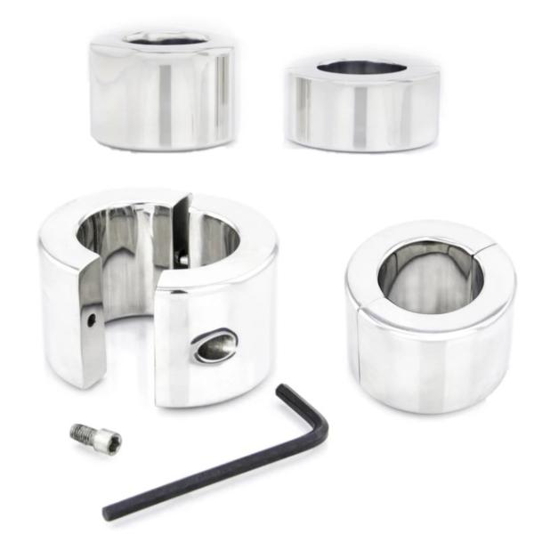 Ball Stretcher Stainless Steel - Étireur de Testicule Lesté - Xbliss