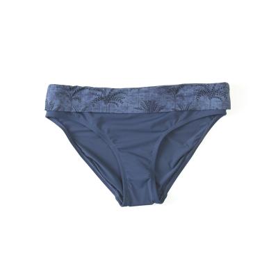 Bas de Maillot de Bain MID WAIST FOLD OVER SAVANE - 71538 - SKYE