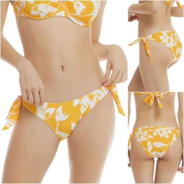 Bas de Maillot de Bain Taille Basse - ANGUILLA TIE SIDE MED - 70591 - SKYE