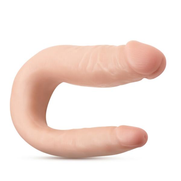 Dr. Skin Mini Double Dong - Gode Double Pénétration - Blush – Image 5