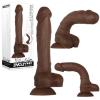 Real Supple Silicone Poseable Dark 8.25 - Gode Réaliste et Pliable