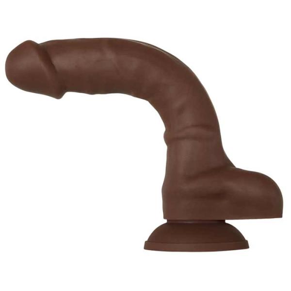 Real Supple Silicone Poseable Dark 8.25 - Gode Réaliste et Pliable