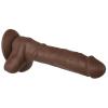 Real Supple Silicone Poseable Dark 8.25 - Gode Réaliste et Pliable