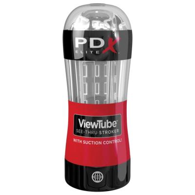 ViewTube See-Thru Stroker - Masturbateur Compact - PDX Elite