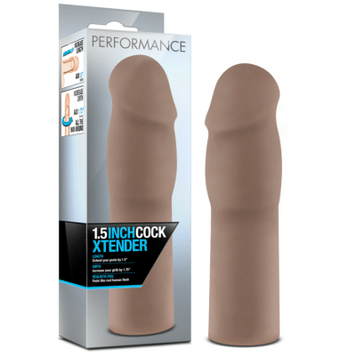 1.5 inch cock Xtender Brown - Performance - Extension Pénis - Blush