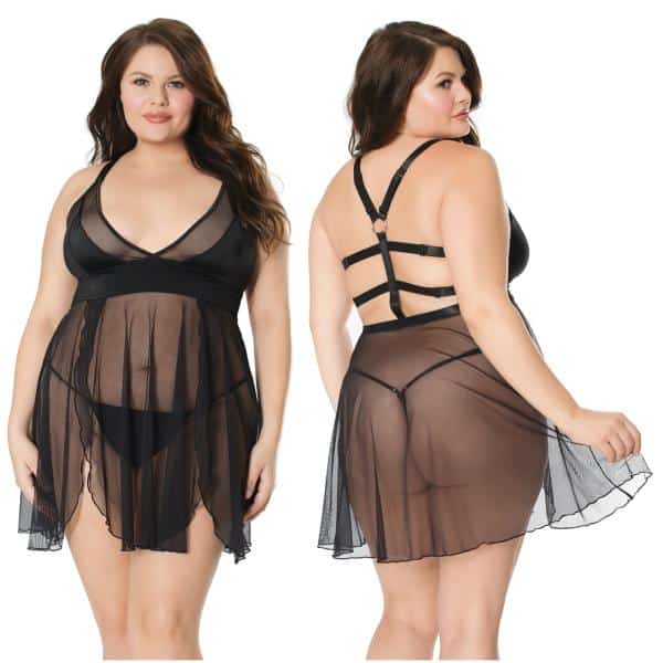 Babydoll - 20312X - Grande Taille - Coquette