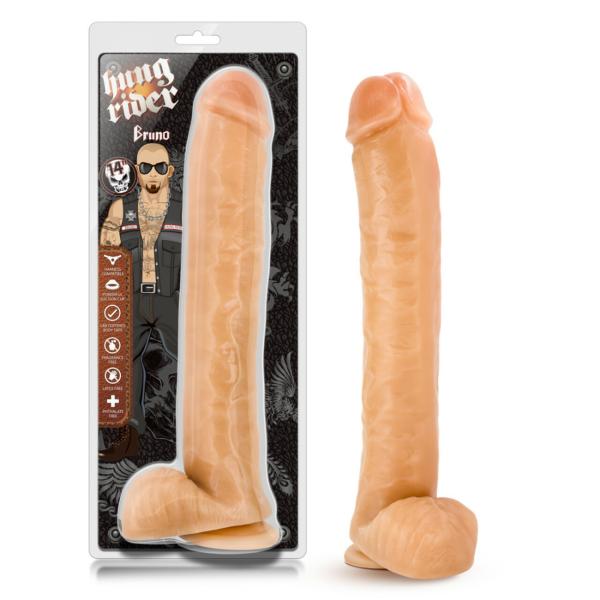 Bruno - Hung Rider - Gode Réaliste XL - Blush