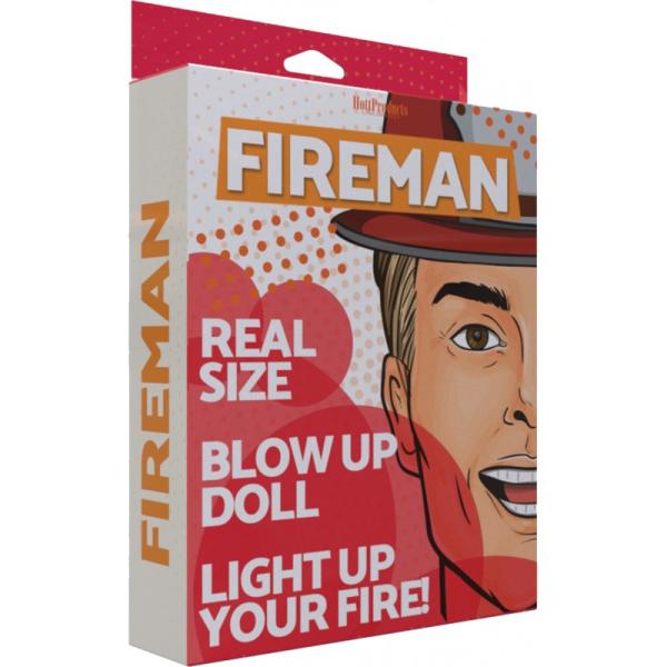 Fireman - Blow Up Doll - Poupée Gonfable Homme - Hott Products