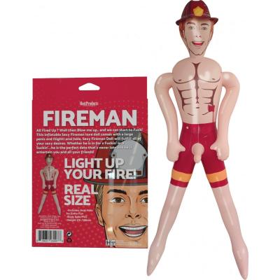 Fireman - Blow Up Doll - Poupée Gonfable Homme - Hott Products