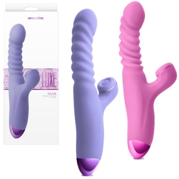 Luxe - Nova - Vibrateur Double Stimulation Rechargeable - Ns Novelties