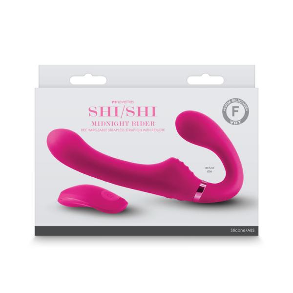 Midnight Rider - SHI/SHI - Sans Harnais Vibrant Rechargeable à Distance - Ns Novelties – Image 3