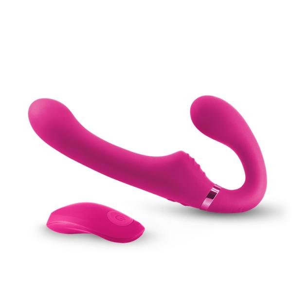 Midnight Rider - SHI/SHI - Sans Harnais Vibrant Rechargeable à Distance - Ns Novelties – Image 2