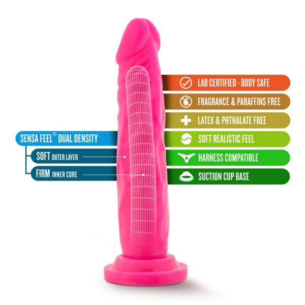 Neo 7.5 Cock - Gode Double Densité - Blush – Image 6