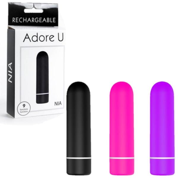 Nia - Balle Vibrante Rechargeable - Adore U