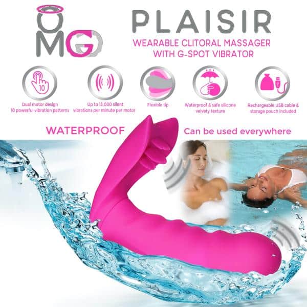 OMG Plaisir - Vibrateur Double Stimulation à Distance - Deeva Toys – Image 4