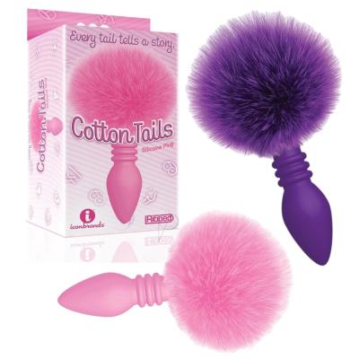 Ribbed Cottontails – Plug Anale avec Queue de Lapin – Icon Brands