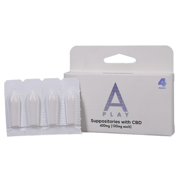 Suppositories with CBD - APlay - Suppositoires - Doc Jonhson