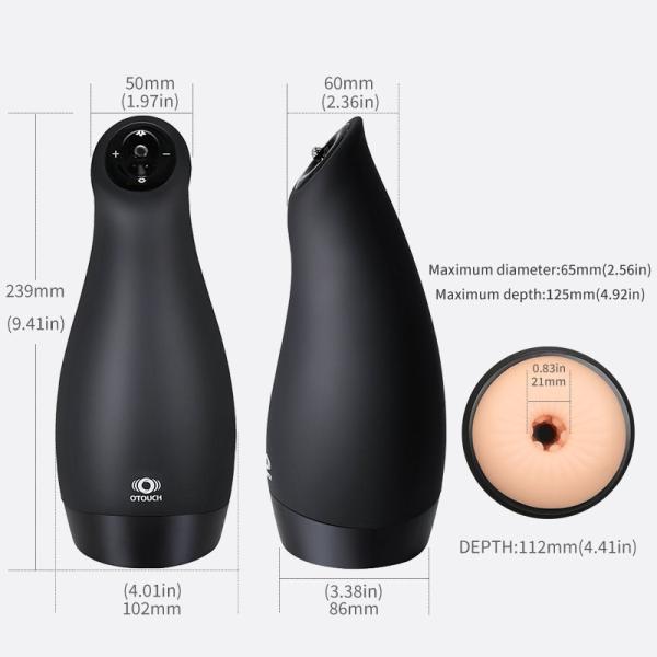 Airturn 3 – Masturbateur Rechargeable - Succion et Vibration - OTOUCH – Image 10