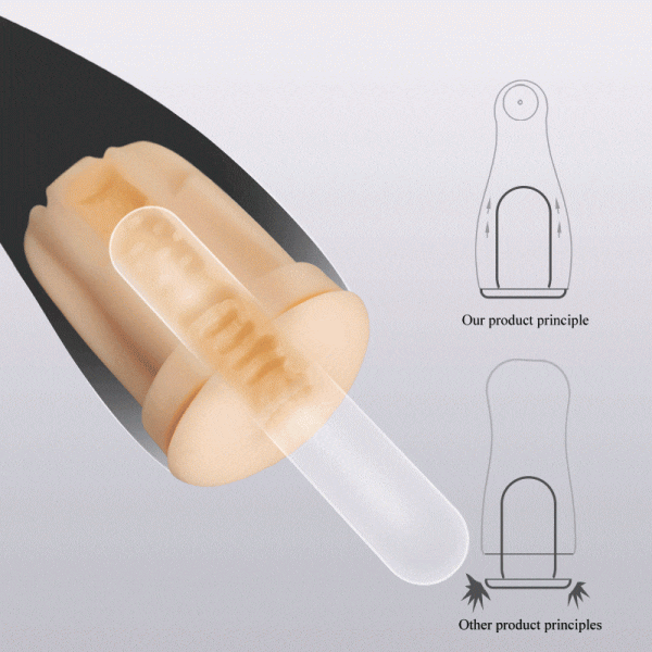 Airturn 3 – Masturbateur Rechargeable - Succion et Vibration - OTOUCH – Image 5