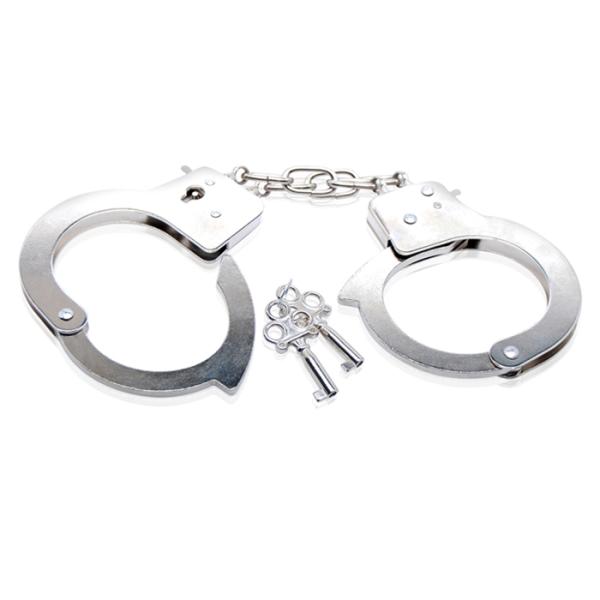 Beginner's Metal Cuffs - Menottes en Métal - Fetish Fantasy Series