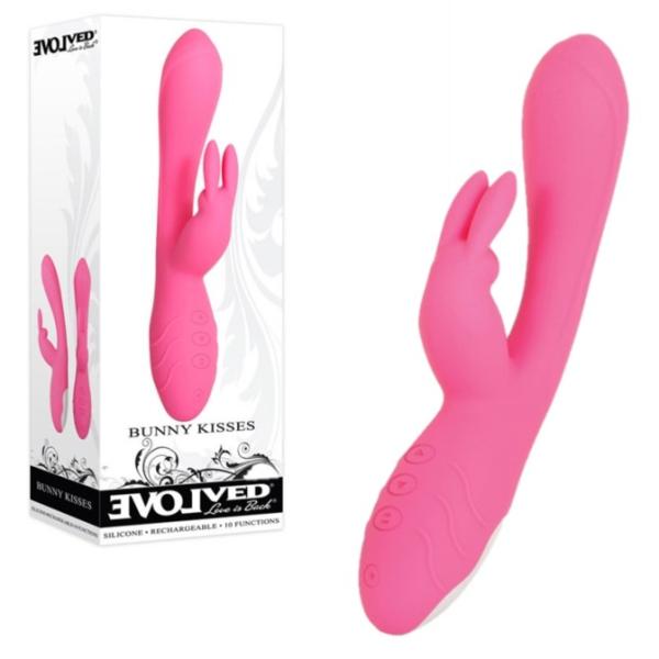 Bunny Kisses – Vibrateur Double-Stimulation Rechargeable – Evolved (2)
