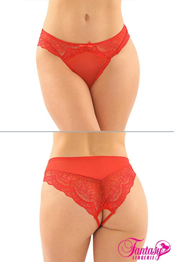 Culotte Taille Basse avec Dentelle - FAPY 2103 - Fantasy Lingerie – Image 2