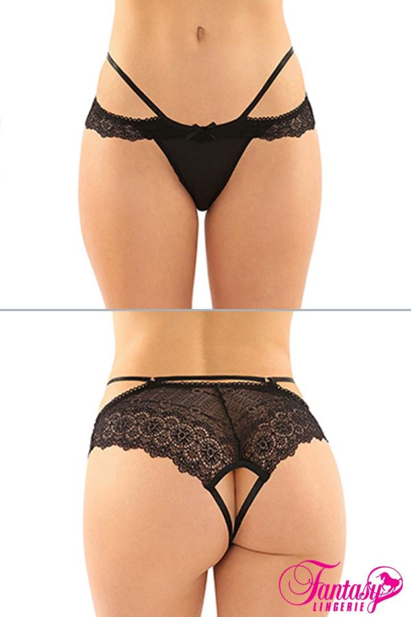 Culotte Taille Basse avec Dentelle - FAPY 2107 - Fantasy Lingerie – Image 2