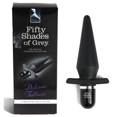 Delicious Fullness - Plug Anale Vibrante - Fifty Shade of Grey