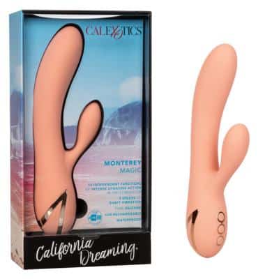 Monterey Magic – California Dreaming – Vibrateur Double Stimulation Rechargeable – California Exotics