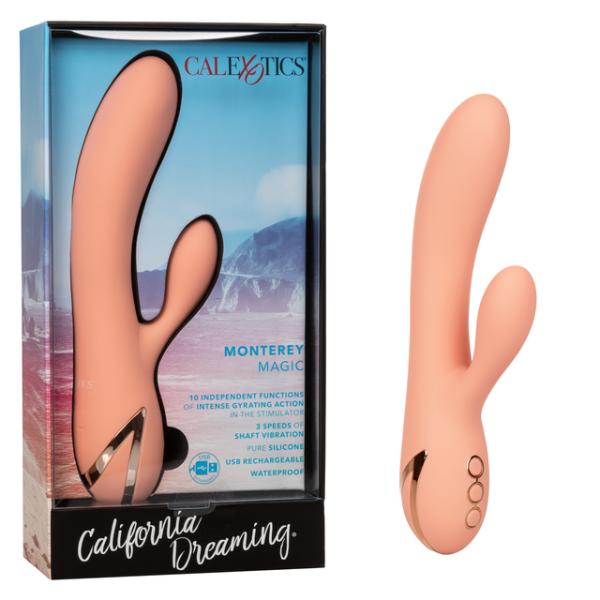 Monterey Magic – California Dreaming – Vibrateur Double Stimulation Rechargeable – California Exotics