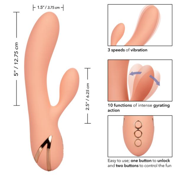 Monterey Magic – California Dreaming – Vibrateur Double Stimulation Rechargeable – California Exotics* – Image 6